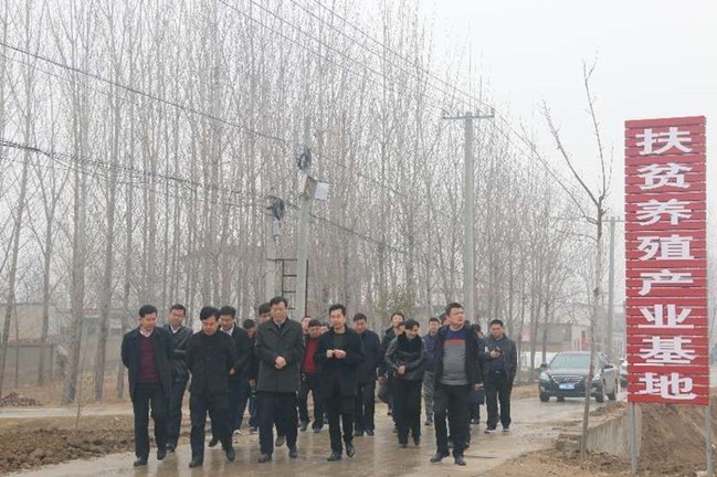 开封市委副书记,统战部长秦保强赴祥符区调研脱贫攻坚